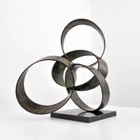 Large Larry Mohr Orbits XVI Sculpture - Sold for $4,062 on 04-11-2015 (Lot 471).jpg